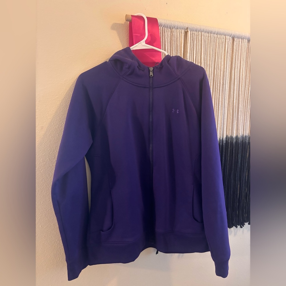 WOMENS UNDER ARMOR ZIP UP JACKET
